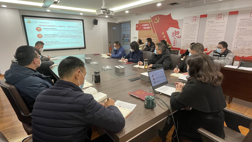 支部書記講微黨課，學(xué)習(xí)黨的二十大精神——解讀中國(guó)式現(xiàn)代化01